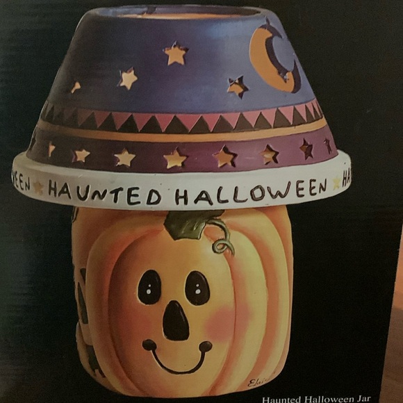 Other - Lg. Halloween candleholder